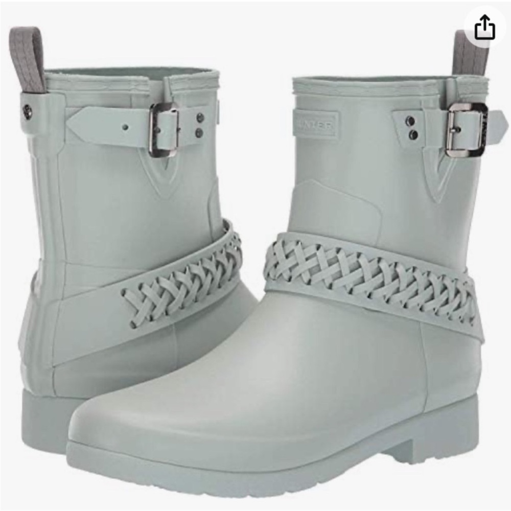 Sea Spray Hunter Biker Boots Sz 8 EUC